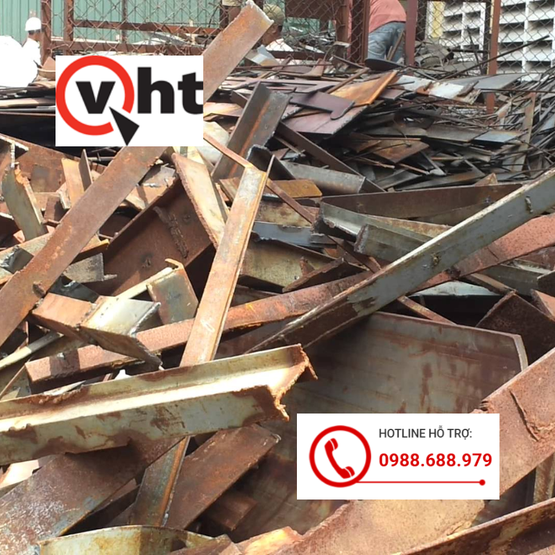 Công ty thu mua Phế Liệu Môi Trường VHT chuyên thu mua phế liệu sắt thép giá cao