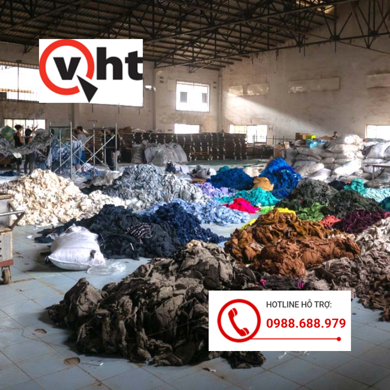 Vải phế liệu có khả năng tái chế đang được bán với giá khá cao