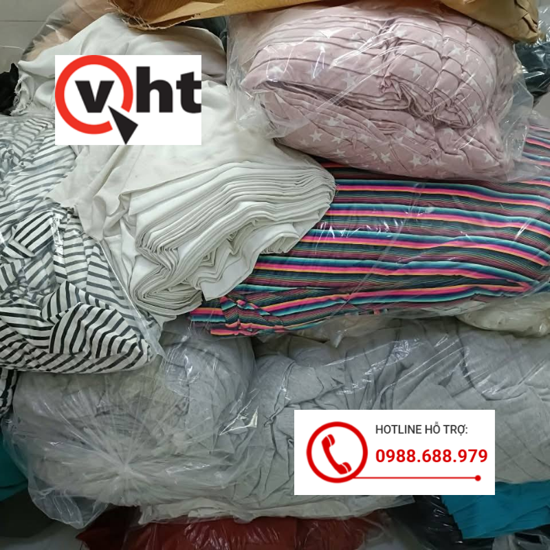 Vải phế liệu có khả năng tái sử dụng lên đến 100%